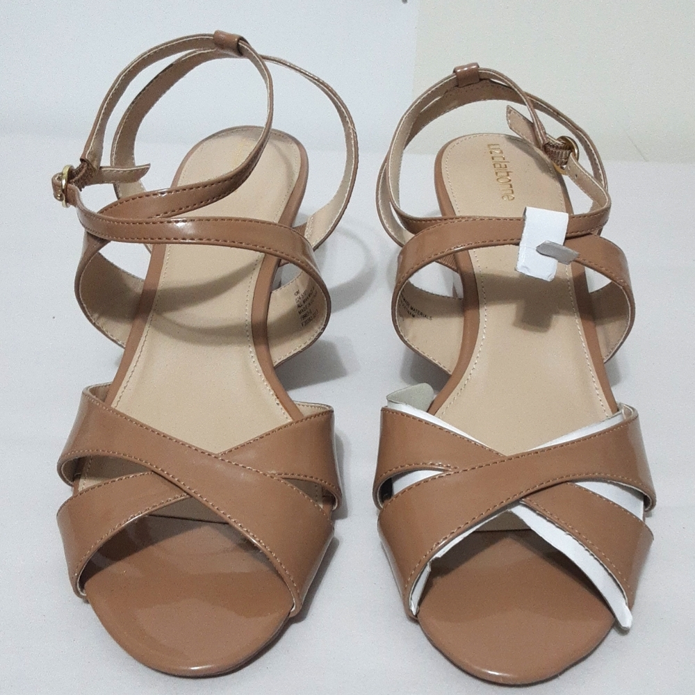Liz‎ Claiborne Women's 10M Crisscross Strappy Wedge Shoes